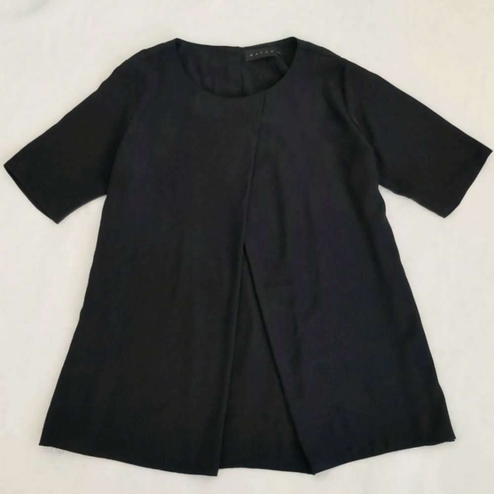 HATCH MATERNITY happy "before during + after" pullover mama blouse top
